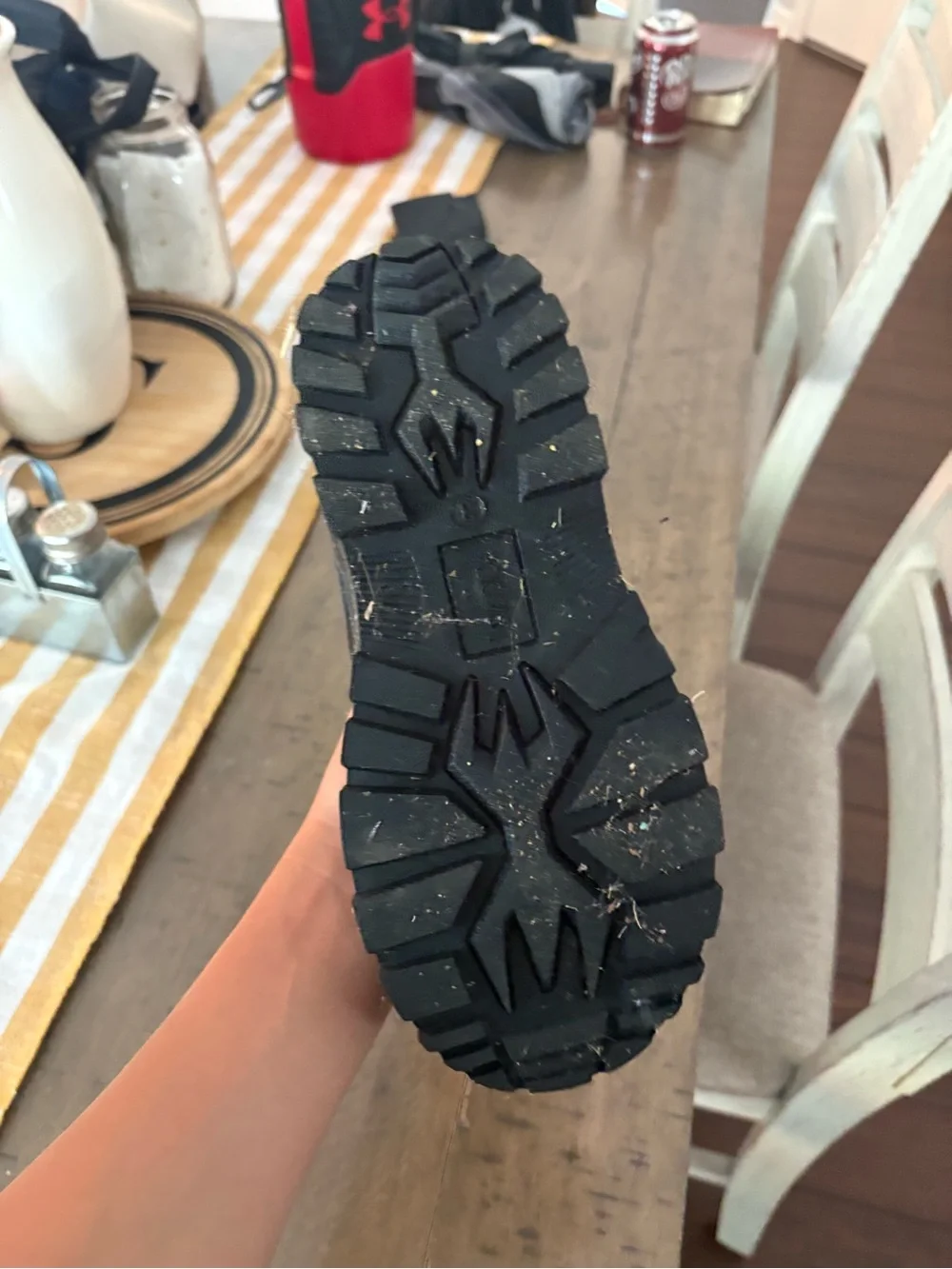 Kids Waterproof Winter Boots - Black with Camo Upper